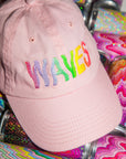 WAVES Logo Cap - Pink