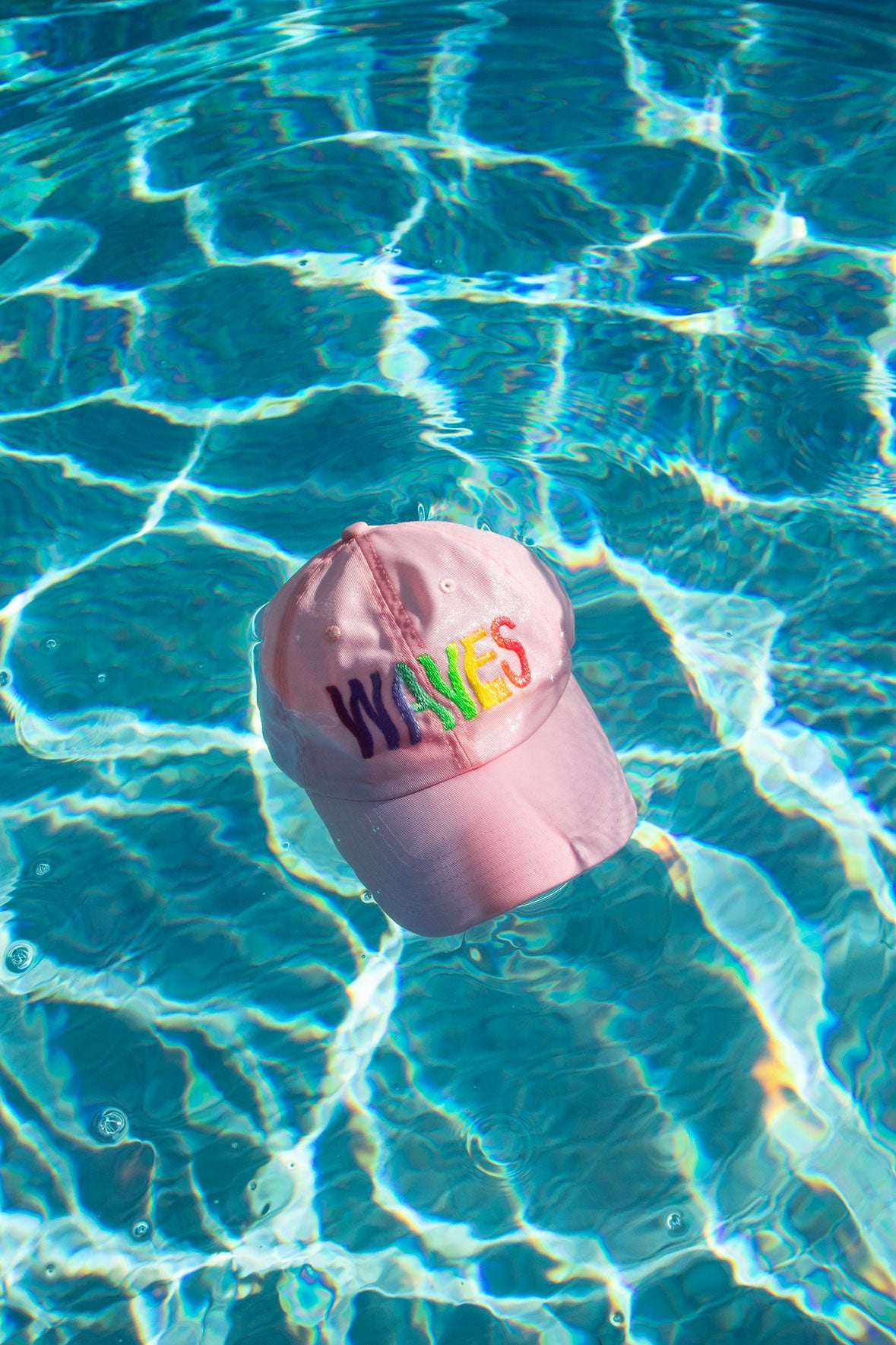 WAVES Logo Cap - Pink