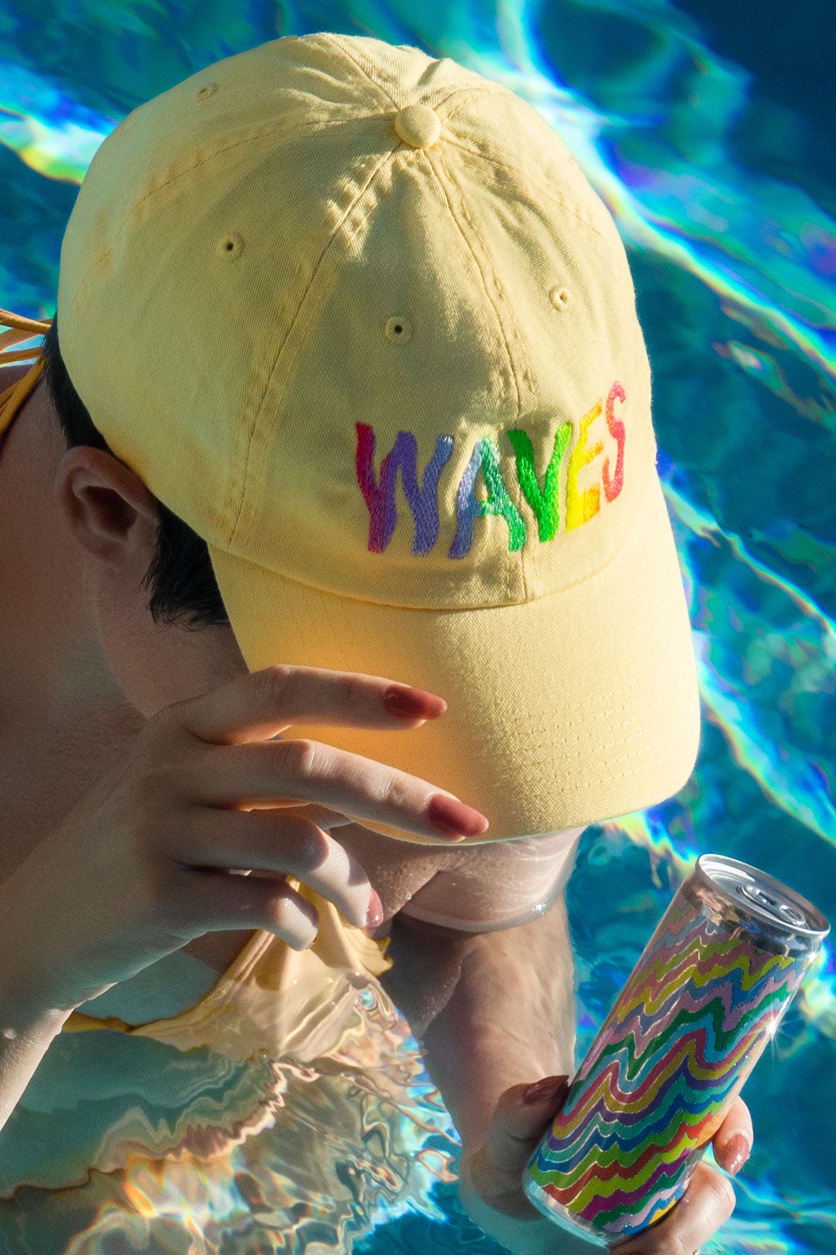 WAVES Logo Cap - Butter