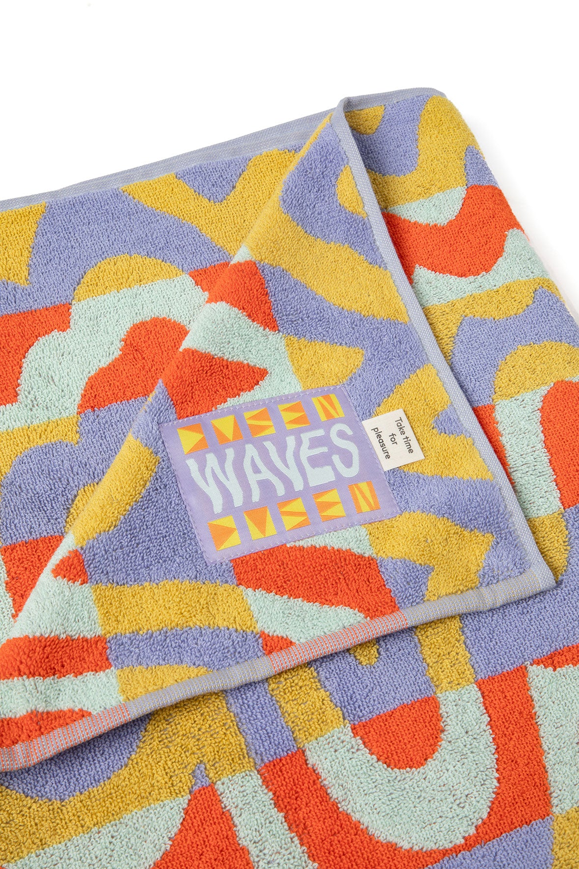 WAVES x Dusen Dusen Drip Trip Towel Las Jaras Wines