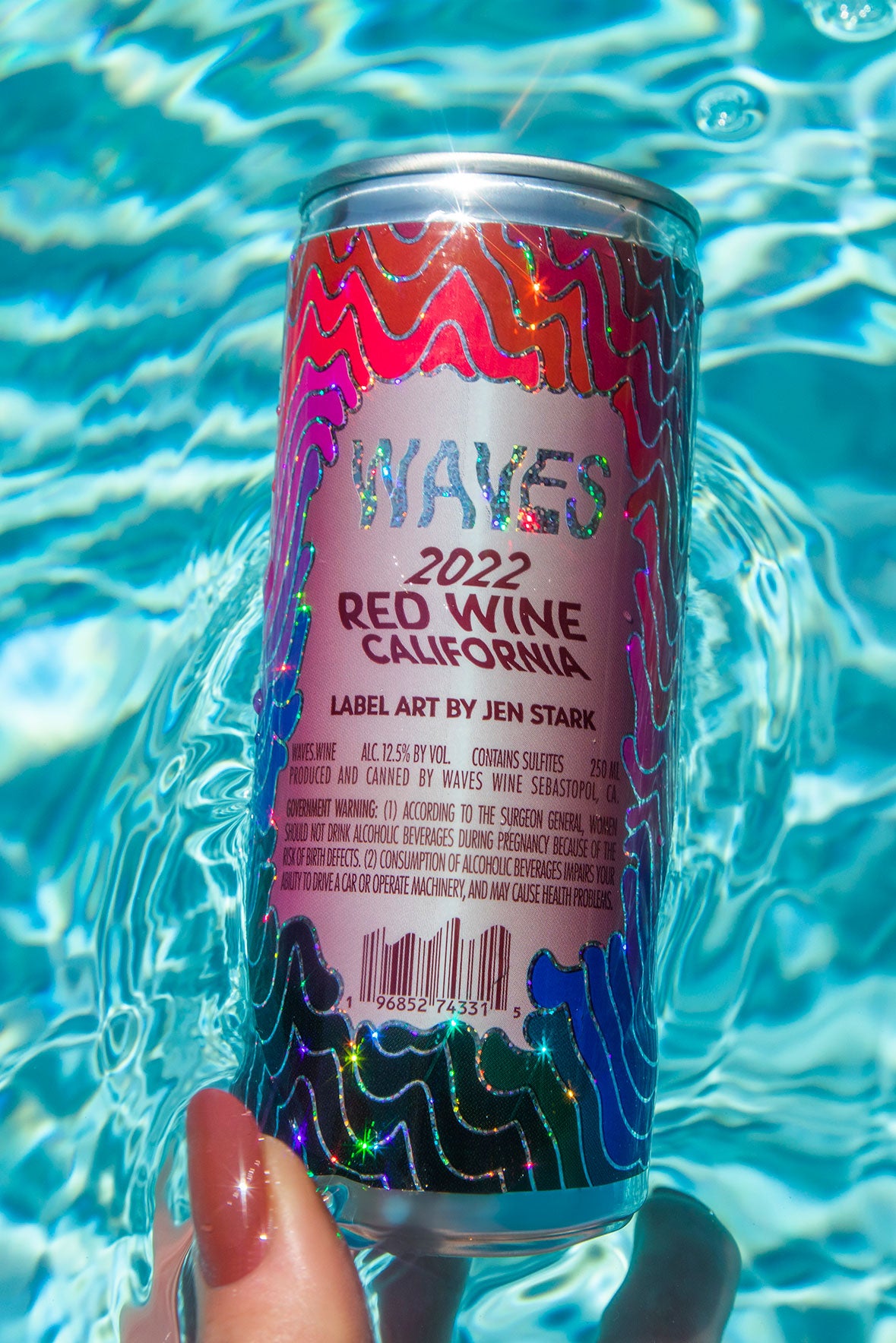WAVES | Red + White 6-Pack