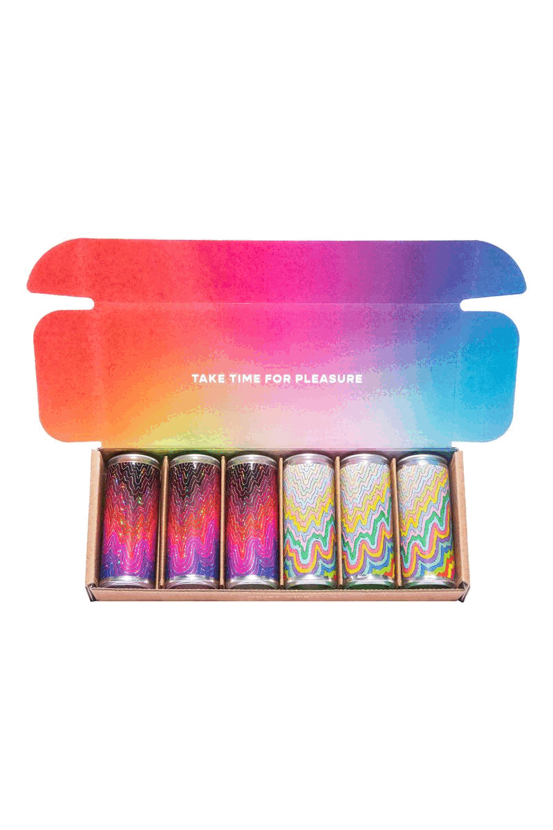 WAVES | Red + White 6-Pack